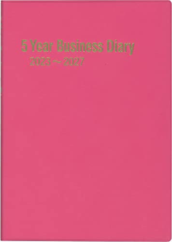 博文館新社 手帳 2023年 A5 3年連用ビジネスダイアリー ラズベリー No.262 (2023年 1月始まり)