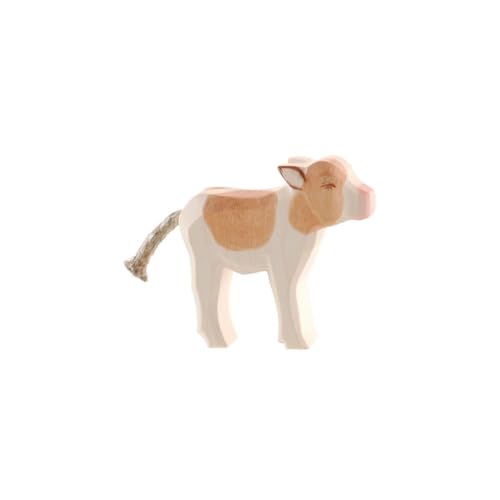 Ostheimer 11024 Kalb braun stehend aus Holz Höhe 7,5cm