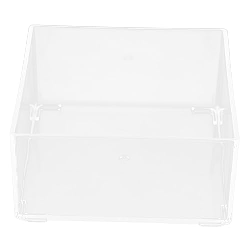 FUNOMOCYA Transparent Tea Bag Storage Box Multi Purpose Organizer for Tea Candy and Items Design for Kitchen Office Pantry