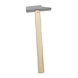 Lurrose 1 Stück Entenschnabelhammer Holzbearbeitung Wohnung Tischlerhammer Kurzstielhammer Flacher Hammer Rutschfester Ziegelhammer Arbeitshammer Handwerkerhammer Stahl