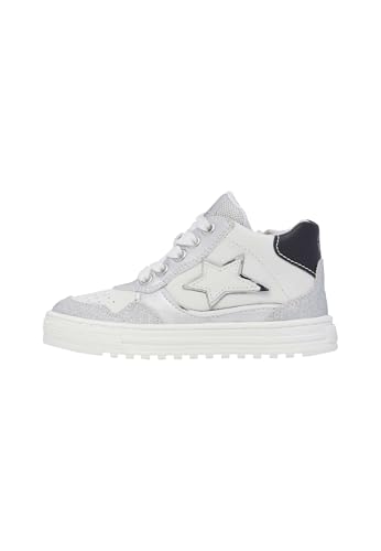 Baskets à la Cheville en Cuir Chaussures Montantes Souples Enfant
