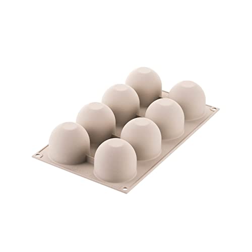 Silikomart | Silikonform für Monoportionen PUFF, Antihaft, 8 Hohlräume, Ø 62 h 52 mm Volumen 8 x 125 ml Tot. 1000 ml – Ansicht 5