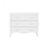 Melody Maison Large 3 Drawer Chest of Drawers - Elizabeth White Range - Image 5