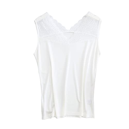 ANMUR Black Bralette Top for Women Silk Vest Sexy V