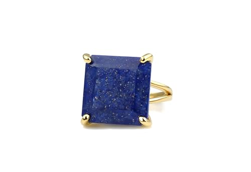 Bague de Naissance de Septembre en Or et Lapis Lazuli, le cadeau idéal