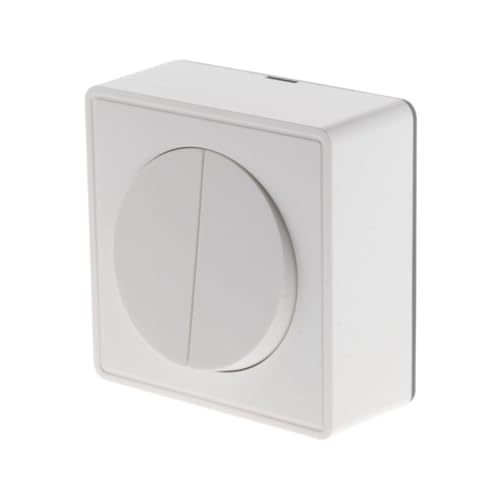 Zenitech - Interrupteur Double va et Vient 10A saillie Silver - Vulco
