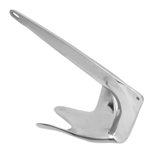 Ancre de bateau à griffes en inox 316 poli miroir haut de gamme pour l'amarrage de votre yacht