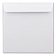 Briefumschläge Quadratisch 220 x 220 mm - Weiß mit grauem Innendruck - 50 Stück - EXTRA QUALITÄT - 100 g/m² - 22 x 22 cm - Für ganz besondere Anlässe! - Haftklebung - Qualitätsmarke: Gustav NEUSER