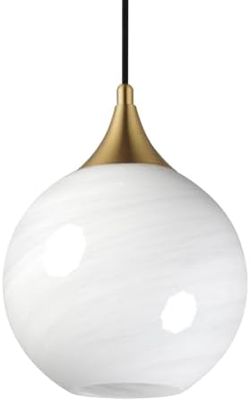 Maxim Lighting 21226MRNAB Neve - 1 Light Pendant-11.5 Inch Tall and 9 Inch Wide, Finish Color: Natural Aged Brass
