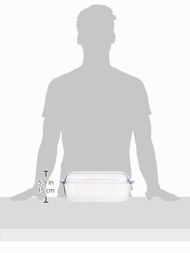Miniatura 3 de Pyrex - 466a000 6343 - Olla De Horno Rectangular De Cristal 6,5 L Transparente