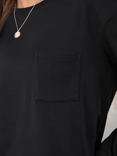 Image of AUTOMET Womens Long Sleeve T Shirts Crewneck Sweatshirts