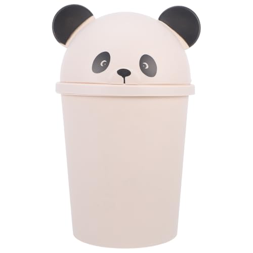 Poubelle extérieure plastique 12l panda idéale pour terrasse et grand jardin