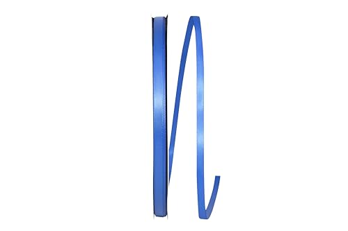 Reliant Ribbon 5150-050-01C Single Face Sfs Satin Ribbon, 1/4 Inch X 100 Yards, Royal