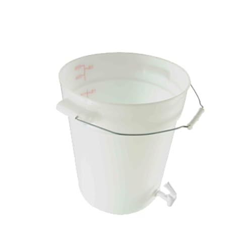 PLBD006PP Beverage Dispenser, 6 Gallon Capacity, with Faucet, Polypropylene, White