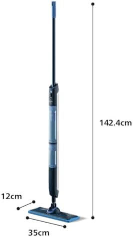 Philips OneUp 5000 Serisi Elektrikli Mop, Kablosuz, Bakterilere karşı %99,9 etkili, 360 derece başlık ile zahmetsiz kullanım, (XV5113/01) - Görsel 7