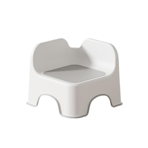 Baoblaze Kids Small Stool Footstool Lightweight Children Chair Foot Stool Step Stool for Kithchen Playroom Entryway Nursery Bedside, Grey