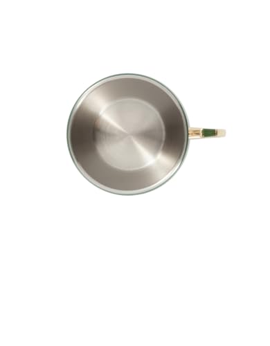 Stainless Steel Green 20 fl oz Moscow Mule Mug with Christmas Tree design