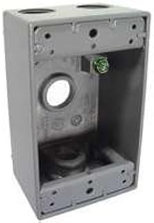Bell Outdoor 5321-0 Gray Single Gang Weatherproof Box