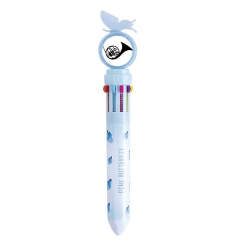 Stylo à bille rétractable multicolore fournitures scolaires pour écriture créative