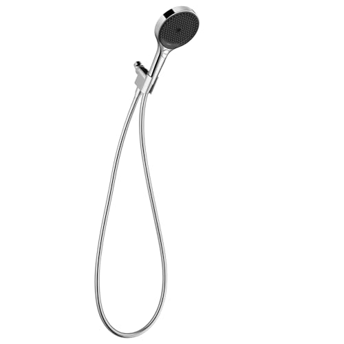 hansgrohe Rainfinity 5-inch Handheld Shower Head Set 3-Spray PowderRain, Intense PowderRain, MonoRain with Hose in Chrome, 1.75 GPM, 26914001 by hansgrohe - Used condition - US$95.00