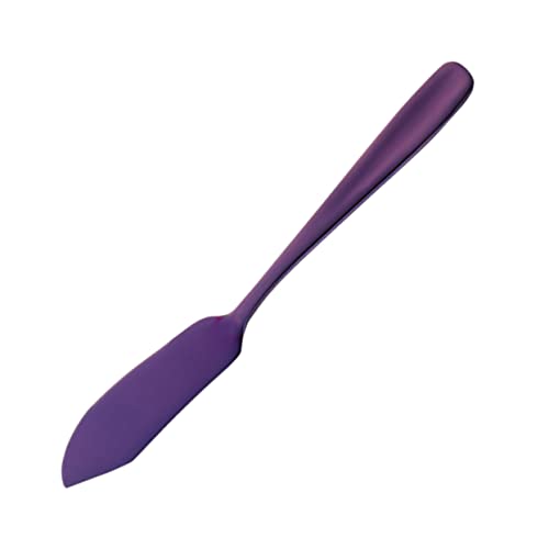 NAMOARLY Wiping Jam Blade Pizza Slicer Multi-purpose Cutter Appetizer Spreaders Sandwich Cheese Bread Spreader Butter Cutter Butter Slicer Cream Cheese Spreader Cheese Blade Purple