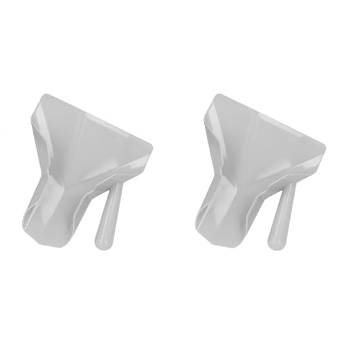 2 Pcs Kitchen Kitchen Tools, Handle PC Scoop Quick Bagging Versatile, Suitable For Chips, Popcorn, Nuts, Ice Cubes, Candy, Etc French Fries Shovel Non Slip for Kitchen