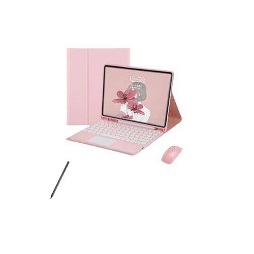 Étui tactile iPad Air 11 M3 avec souris Bluetooth et clavier amovible