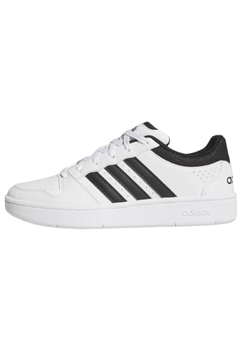 adidas Homme Hoops Classic Shoes, FTWR White/Core Black/Orbit Grey, 44 2/3 EU