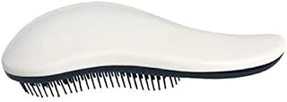 2xHair Brush Free Hair Combs Unique Handle Detangling Comb White| Brushes & Combs| Care Styling |Health Beauty