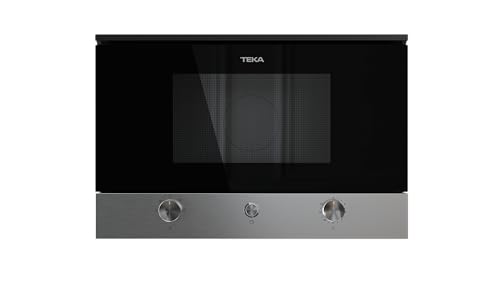 TEKA Microondas Integrable con Base Cerámica, Capacidad 22 L, Apertura de Puerta a la Izquierda, Modelo NEO MS 6220 BI L SS