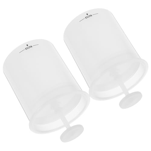 LOLIPPYY 2個 洗顔フォームカップ 携帯用発泡器 泡立て器 泡メーカー 顔用クレンザー節約 自宅旅行向けコンパクト設計