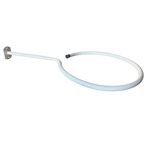 Suporte Para Bola Pilates Reforçado De Parede Aro Metálico