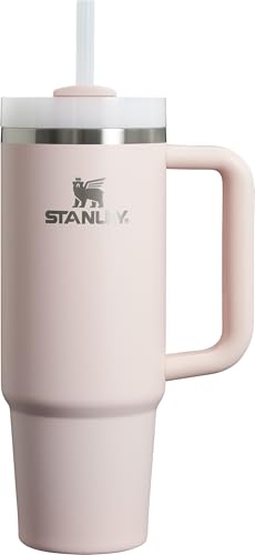 Image of Stanley Quencher H2.0 Tumbler with Handle and Straw 30 oz | Flowstate 3-Position Lid | Cup Holder Compatible for Travel | Insulated Stainless Steel Cup | BPA-Free | Bloom