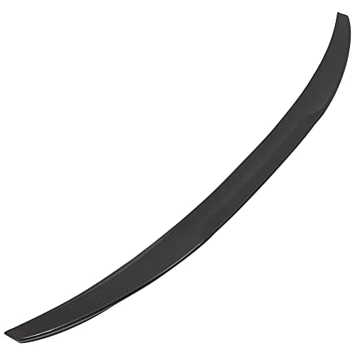 FINDAUTO Carbon Fiber Car Spoiler Wing Body Kits High Kick PSM Duckbill Fits for 2015-2018 for BMW F80 M3 Sedan 2012-2018 for BMW F30 3-Series Sedan Trunk Lip Spoiler - Thumbnail 5