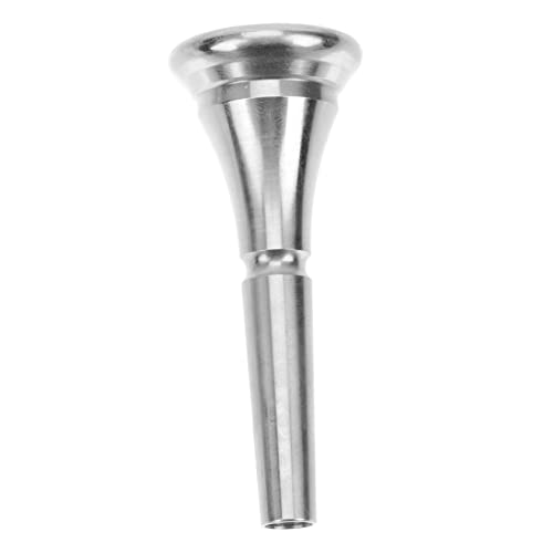 Totority French Horn Silver Mouthpiece Professional Horn Accessory Musical Instrument Supply