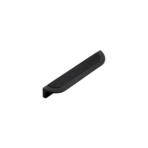 Image of VEZEL Aluminium Cabinet Handle /Wardrobe Handle, Knobs for Cabinets Handle - Modern Cabinet Pull for Wardrobe, Drawer & Cabinets Furniture, (Silk Black) 96mm - Pack of 1-| 3 Years Warranty |