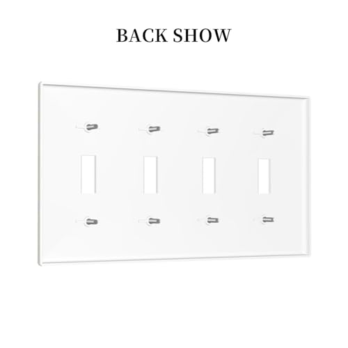 Plaque d'interrupteur électrique esthétique moderne pour illuminer votre intérieur - 5