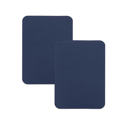 2 Pcs Iron on Patches for Clothing Navy Blue Fabric Repair Patches Self Adhesive Waterproof Iron on Patches for Clothes Jacket Tent