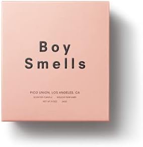 Boy Smells Cedar Stack Scented Candle for Men and Women, Coconut, Beeswax, & Soy Candle Blend, Aromatherapy Candles for Home, 8.5 oz Jar, 50 Hour Burn