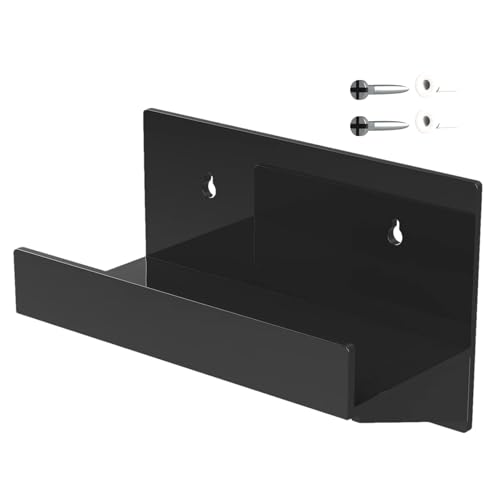 Soporte de llave de entrada, soporte de llave decorativa para la pared, Organizador de correo acrílico claro con 6 ganchos, Decoración de pared, organizador de almacenamiento en el hogar para document