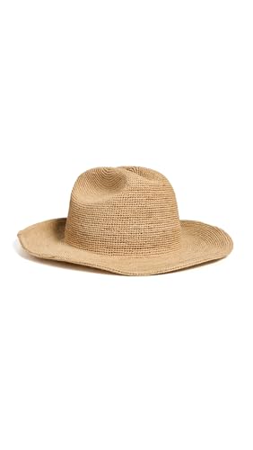 Sombrero vaquero de paja plegable para mujer miniatura 1