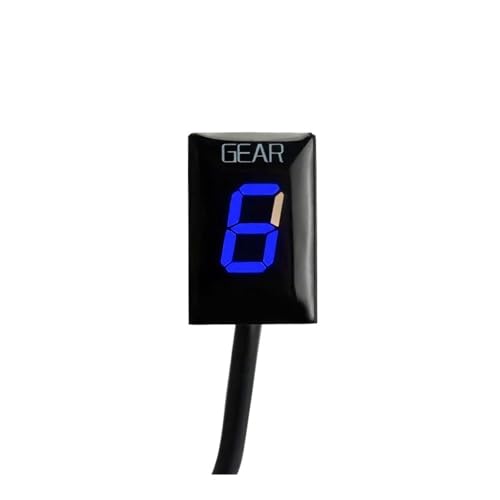Indicateur de rapport engagé moto bleu pour CBR600F4i VFR800 CB1300SF