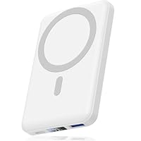 AOGUERBE Power Bank 10000mAh, Caricabatterie Portatile, Wireless Magnetico PowerBank PD 22.5 W Ricarica Rapida con Display LED USB-C Batteria Esterna per iPhone17/16/15/14/13/12/Pro/Mini/Pro Max