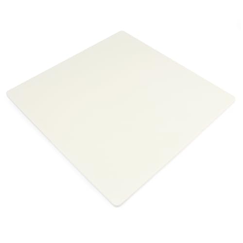 Toboli Pietra refrattaria pizza per forni a gas 400x400mm rettangolare in cordierite max 500°C