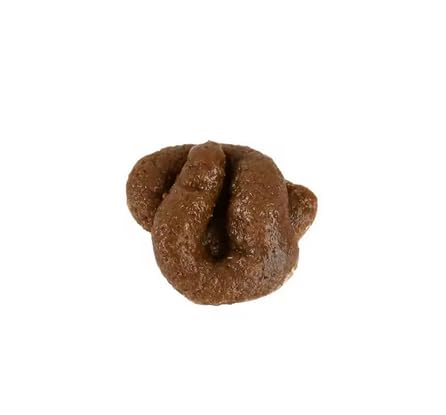IONOMAT Fausse Crotte Réaliste en Caoutchouc, Accessoire de Farce et Attrape, 5 cm, Jouet de Blague pour Poisson d'Avril
