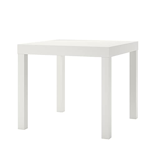 Ameriwood Home Parsons, White End Table, 20 In X 20 In X 17.5 In (D X W X H) #TOP5