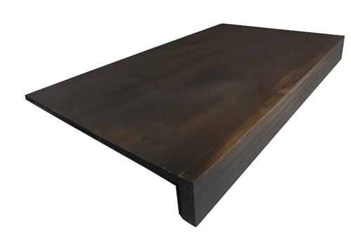 Wire Shelf Covers (Real Wood) for Pantry & Closet – Custom Fit for Wire Rack Covers – Handmade in USA, Custom Sizes for 9, 12, 16 or 20 Width to Upgrade Closet Shelving (45L, 16W, Espro)