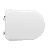 Copriwater Coprivaso Tavoletta Sedile Wc Per Roca Vaso Meridian Bianco - 2