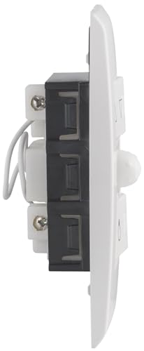 Tramontina Conjunto 4x2 Variador de Ventilador Bivolt Liz Branco