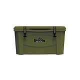 Grizzly 60 Cooler | 60 qt Ice Chest Durable Rotomolded Insulated | Made in USA |...